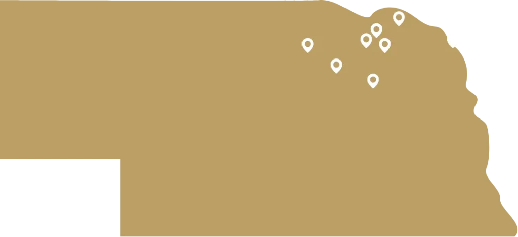 JE Meuret Grain Co. locations in Nebraska