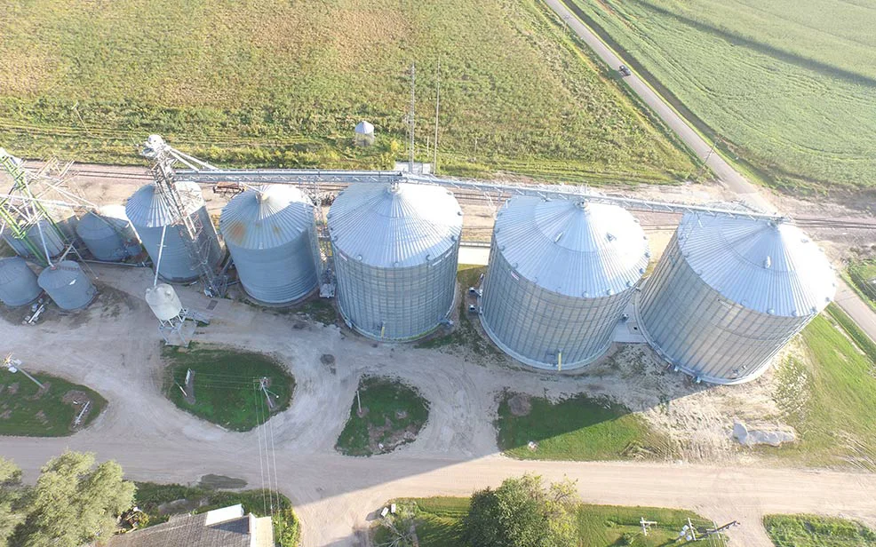 JE Meuret Grain Co. in Orchard, NE