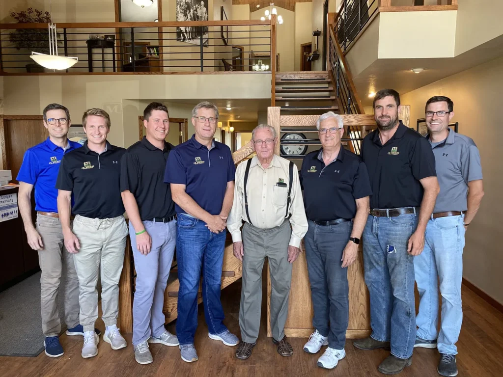 JE Meuret Grain Co. leadership